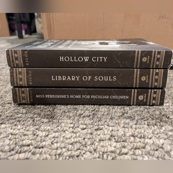 Mrs Peregrine's Home For Peculiar Children Books 1-3 - Picture 1 of 4